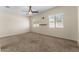 Bedroom featuring carpet, ceiling fan, and windows with blinds at 13110 W Avenida Del Rey --, Peoria, AZ 85383