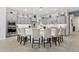 Stylish kitchen island with barstool seating and ample lighting at 2113 W Samantha Way, Phoenix, AZ 85041