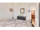 Bedroom showcasing a decorative bed frame and coordinated furniture at 2206 S Ellsworth Rd # 149B, Mesa, AZ 85209