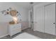 Tastefully decorated bedroom featuring soft colors, ample closet space, and a cozy ambiance at 25582 S 224Th Way, Queen Creek, AZ 85142