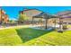 Community gazebo with picnic tables, a barbecue, and a well maintained lawn at 2821 S Skyline Dr # 134, Mesa, AZ 85212