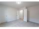 Empty bedroom with neutral carpet, white walls, and a double-door closet at 3917 E Morenci Rd, San Tan Valley, AZ 85143