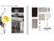 Interior finish selection featuring a kitchen island with granite countertops and stainless steel appliances at 5475 S 243Rd Dr, Buckeye, AZ 85326