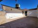 Backyard featuring a patio, wall, and roof at 8002 N 5Th Ave, Phoenix, AZ 85021