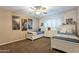 Comfortable bedroom with two twin beds, white dressers, and carpet flooring, perfect for guests or children at 801 W Tyson St, Chandler, AZ 85225