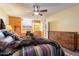 Bedroom with wood cabinets and storage at 801 W Tyson St, Chandler, AZ 85225