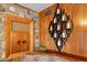 Detail of the living room shows custom cabinet and candle-style lighting fixture at 801 W Tyson St, Chandler, AZ 85225