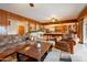Open living space with dining, kitchen, and game areas with lots of room to entertain at 801 W Tyson St, Chandler, AZ 85225