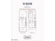 Detailed floorplan showcases the layout of this 3 bedroom, 2.5 bath unit with a corner location at 1111 E Missouri Ave # 9, Phoenix, AZ 85014