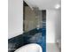 Modern bathroom featuring a walk-in shower and soaking tub with tile surround at 1321 E Pedro Rd, Phoenix, AZ 85042