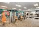 Community gym with treadmills, exercise bikes, weights and fitness equipment for resident's use at 17938 W Cedarwood Ln, Goodyear, AZ 85338