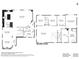 Detailed floor plan showcasing the layout of both the first and second floors of the house at 20916 E Via De Arboles --, Queen Creek, AZ 85142