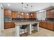 Stylish kitchen featuring granite countertops, stainless steel appliances, and modern cabinetry at 20916 E Via De Arboles --, Queen Creek, AZ 85142