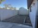 Enclosed backyard space, offering privacy and potential for landscaping at 2847 N 46Th Ave # 22, Phoenix, AZ 85035