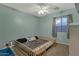 Cozy bedroom featuring natural light and a custom bed at 3360 E Joseph Way, Gilbert, AZ 85295