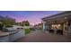 Backyard featuring a built-in barbecue, pool, and patio area, perfect for outdoor living and entertaining at 3401 N 34Th Pl, Phoenix, AZ 85018