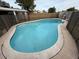 Swimming pool featuring ladder entry and concrete surround at 3739 W Mission Ln, Phoenix, AZ 85051