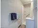 Bathroom featuring a stand-up shower, towel rack with two towels, sink, and medicine cabinet at 7750 E Broadway Rd # 225, Mesa, AZ 85208