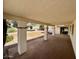 Covered patio with brick flooring and a backyard view at 9059 N Arroya Grande Dr, Phoenix, AZ 85028