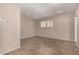 Neutral bedroom with tile flooring, recessed lighting, and a cozy atmosphere at 1500 N Markdale -- # 8, Mesa, AZ 85201