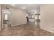 Tile floor dining room with a view into the kitchen at 1500 N Markdale -- # 8, Mesa, AZ 85201