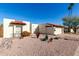 Attractive single-story home with desert landscaping, cacti, and a red tile roof at 1500 N Markdale -- # 8, Mesa, AZ 85201
