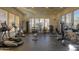 Well-equipped fitness center with modern exercise machines and ample natural light for a healthy lifestyle at 15221 N Clubgate Dr # 2094, Scottsdale, AZ 85254
