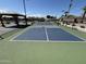 Community pickleball court for fun and games at 305 S Val Vista Dr # 169, Mesa, AZ 85204
