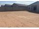 Empty, spacious backyard ready for customization and outdoor living at 3732 S 87Th Dr, Tolleson, AZ 85353