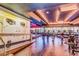 Well-lit fitness center with modern exercise equipment and floor to ceiling windows at 4422 N 75Th St # 6007, Scottsdale, AZ 85251