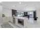 Modern kitchen featuring stainless steel appliances, a large island, and an open layout at 4422 N 75Th St # 6007, Scottsdale, AZ 85251