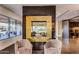 Elegant lobby with a striking mirror feature and comfortable seating, exuding modern sophistication at 4422 N 75Th St # 6007, Scottsdale, AZ 85251