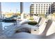 Modern pool deck with lounge chairs at 4422 N 75Th St # 6007, Scottsdale, AZ 85251