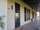 Fitness center entrance with Trilogy-branded welcome mat at 13211 W Hummingbird Ter, Peoria, AZ 85383