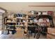 Garage with lots of storage racks at 13642 S 42Nd St, Phoenix, AZ 85044