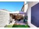 Backyard patio with fire pit and seating at 13642 S 42Nd St, Phoenix, AZ 85044