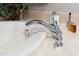 Bathroom featuring a sink with chrome fixtures and a white countertop at 15558 W Big Sky Dr, Surprise, AZ 85374
