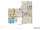 Detailed floor plan showcasing the layout and dimensions of the home at 15558 W Big Sky Dr, Surprise, AZ 85374