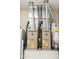 Utility room showcasing dual furnaces and a water heater for home efficiency at 15558 W Big Sky Dr, Surprise, AZ 85374