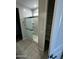 The shower includes a glass enclosure with shower stall and a storage nook at 18231 W Paraiso Dr, Surprise, AZ 85387