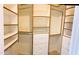 Walk-in closet with custom storage solutions at 255 S Kyrene Rd # 115, Chandler, AZ 85226