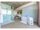 Bright bathroom features a modern soaking tub, glass-enclosed shower, and double vanity sinks at 6850 E Main St # 4416, Scottsdale, AZ 85251