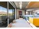 Bright dining area with mountain views and modern pendant lighting fixtures at 6850 E Main St # 4416, Scottsdale, AZ 85251