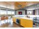 Modern kitchen featuring a large island and dining area, great for entertaining guests at 6850 E Main St # 4416, Scottsdale, AZ 85251