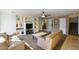 Open-concept living room featuring neutral color palette at 7511 E Desert Vista Rd, Scottsdale, AZ 85255