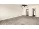 Empty bedroom with walk in shower and closet at 7920 E Camelback Rd # 408, Scottsdale, AZ 85251