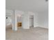 Bedroom with white walls, and carpet, has easy access to the bathroom and closets at 8096 E Lavender Dr, Gold Canyon, AZ 85118