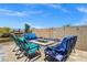 Outdoor firepit area with comfortable seating perfect for entertaining and enjoying warm evenings at 1432 E Pedro Rd, Phoenix, AZ 85042