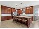 Beautiful kitchen with granite countertops, stainless steel appliances, and ample cabinet space at 1432 E Pedro Rd, Phoenix, AZ 85042