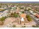 Suburban home featuring desert landscaping, a private backyard, and a sparkling swimming pool at 14418 N San Carlos Dr, Fountain Hills, AZ 85268